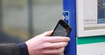German RMV public transport uses NFC tags